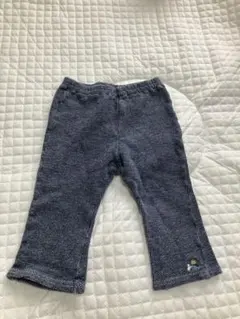 familiar 90cm ネイビー ストレートパンツ