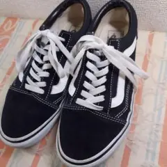 VANS オールドスクール 25cm ブラック ホワイト ULTRACUSH