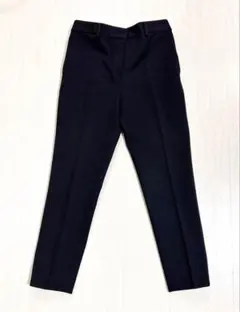 【美品】PLST スティックパンツ（コットンブレンド） Mサイズ ブラック