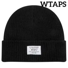 WTAPS SGT LABEL BEANIE ニット帽 ビーニー ブラックのサムネイル