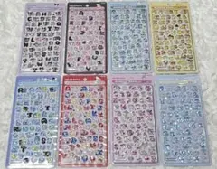 新作★サンリオボンボンドロップシール moji8種 コンプリートセット おまけ付