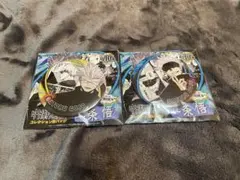 呪術廻戦　コレクション缶バッジ　2点　HEROES　ヒーローズ　五条悟　7.5㎝
