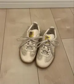 adidas SAMBA キッズスニーカー 18cm ピンク