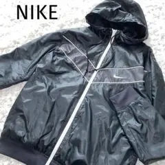 美品✨NIKE ナイロンジャケット　トラックジャケット　ジャージ　長袖Sブラック