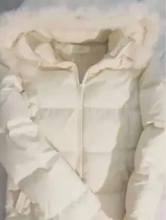 高級ラビットファーフード 人気ダウンコート 送料込み 限定値下げ SALE