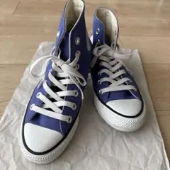 コンバース　オールスター　ハイカット　22.5cm　パープル