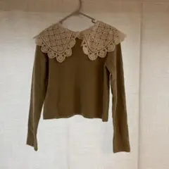 ZARA 襟つきニット