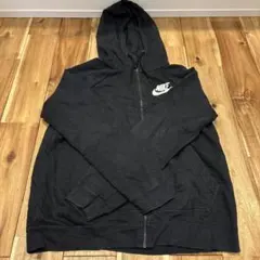 NIKE ナイキ　ブラック フルジッパーパーカー
