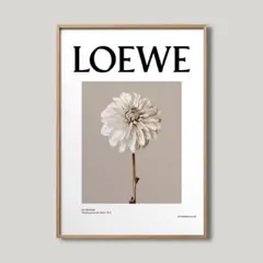 ロエベ ポスターフレームつき　非売品希少柄入手困難！！！ ロエベ ポスターフレームつき 非売品希少柄入手困難