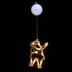 ★クリスマス 飾り イルミネーションライト LED 電池式 サンタクロース