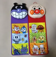 新品未使用　アンパンマン　プレミアム　ウォールポケット　バイキンマン　2個セット