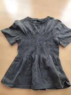 ダークグレー 半袖Tシャツ Mサイズ　しまむら