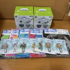 ONE PIECE 一番くじ　E賞 スネーク、ベア　G賞タオル　H賞キーホルダー