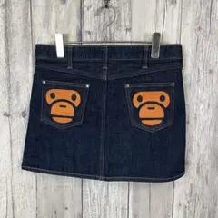 アルビ A BATHING APE デニムスカート２枚 アルビ A BATHING APE デニムスカート2枚 アルビ様専用 A