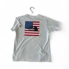 THE NORTH FACE アメリカ国旗 Tシャツ M