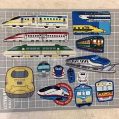 ワッペン　ハンドメイド　新幹線　フォークリフト ワッペン ハンドメイド 新幹線 フォークリフト