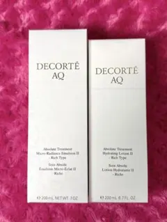 DECORTÉ AQ 化粧水 乳液 セット - メルカリ