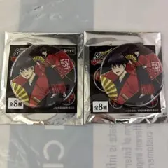 銀魂 吉原大炎上 志村新八 缶バッジ 2個セット