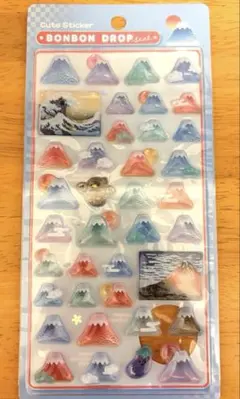 m*u様 【国内正規品】ボンボンドロップシール　富士山　和柄