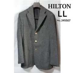 LL ヒルトン HILTON ジャケット 395507 グレー【名入り刺繍あり】