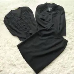 高級！東京イギン ブラックフォーマル 礼服 喪服 アンサンブル 13号 日本製
