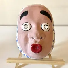 郷土玩具】廃絶 鳥取張子 きつね面 - メルカリ