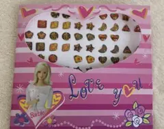 헤세이 레트로 Barbie バービー ピアスシール 푹신한 인감