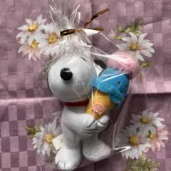 31アイスクリーム　おまけ　スヌーピー　マスコット