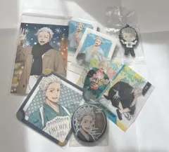 ウィンブレ　和服モダン 梅宮一　缶バッジ　コースター　ブロマイド