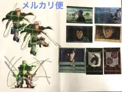 進撃の巨人 一番くじ ホログラムステッカー ジャン ライナー ベルトルト