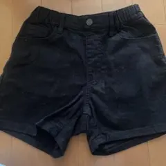 UNIQLO KIDS ハーフパンツ ブラック 130cm
