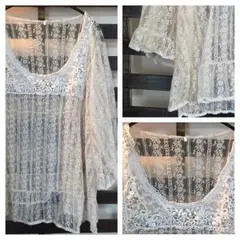 【used】総レース チュニック レディース