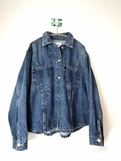 ZARA デニムジャケット デニムブルー