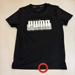 PUMA Tシャツ 130cm ブラック ロゴプリント