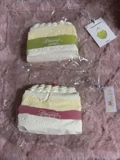 【ハハジン】★即日発送★新品未使用★ スクイーズ メロンケーキ いちごケーキ