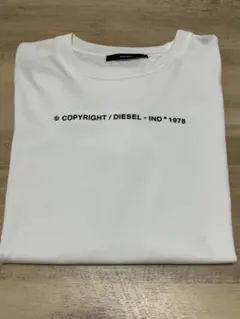 DIESEL ロゴプリント 半袖 Tシャツ ホワイトのサムネイル