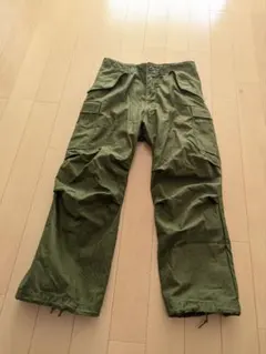 ム*ン様 70s アメリカ軍　実物　WINFIELD製　ミリタリーカーゴパンツm 70's U.S.ARMY M-65 フィールドパンツ WINFIELD MFG CO DSA100