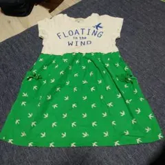 子供服　ワンピース　120cm 3can4on　サンカンシオン