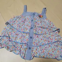 familiar 花柄タンクトップ 70