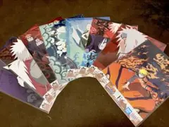 【新品・未開封】一番くじNARUTO クリアポスター8枚セット