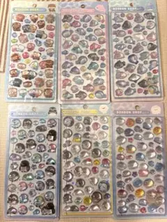 最終お値下げ！！【正規品】水族館限定 ボンボンドロップシール 6枚セット