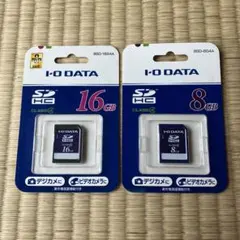 I-O DATA MicroSD 16GB 8GB Class 4