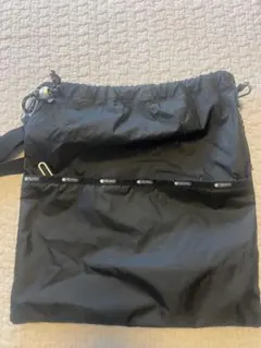 LESPORTSAC エッセンシャル　巾着　ショルダーバッグ　大草直子コラボ　黒