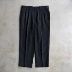 90s SLATESスレイツ ツータックスラックス 黒ブラック W36L29 - メルカリ