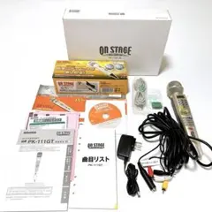 新品　オン・ステージ パーソナルカラオケ PK-111GT　別売りPK-U1付き 新品 オン・ステージ パーソナルカラオケ PK-111GT 別売りPK-U1