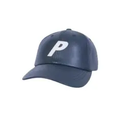 ネイビー palace P-6 panel cap フェイクレザー 26ss ネイビー palace P-6 panel cap フェイクレザー 26ss - メルカリ