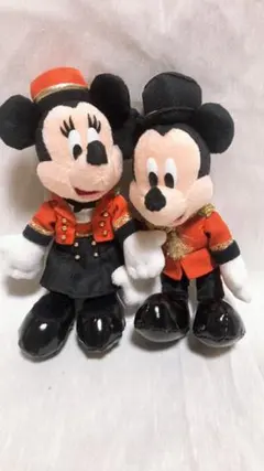 ディズニーシー ミラコスタ ミッキー＆ミニー ぬいぐるみバッチ