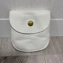 【IL BISONTE】　二つ折り財布　ホワイト