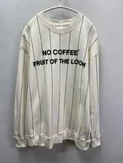 no coffee スウェット