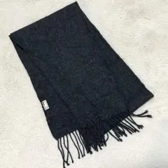 UNIQLO カシミヤ100% フリジンマフラー ダークグレー